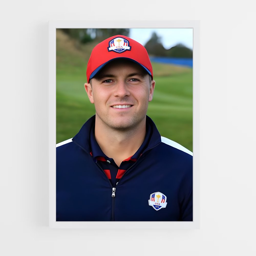 Poster Jordan spieth – affiche Golf (vue 3)